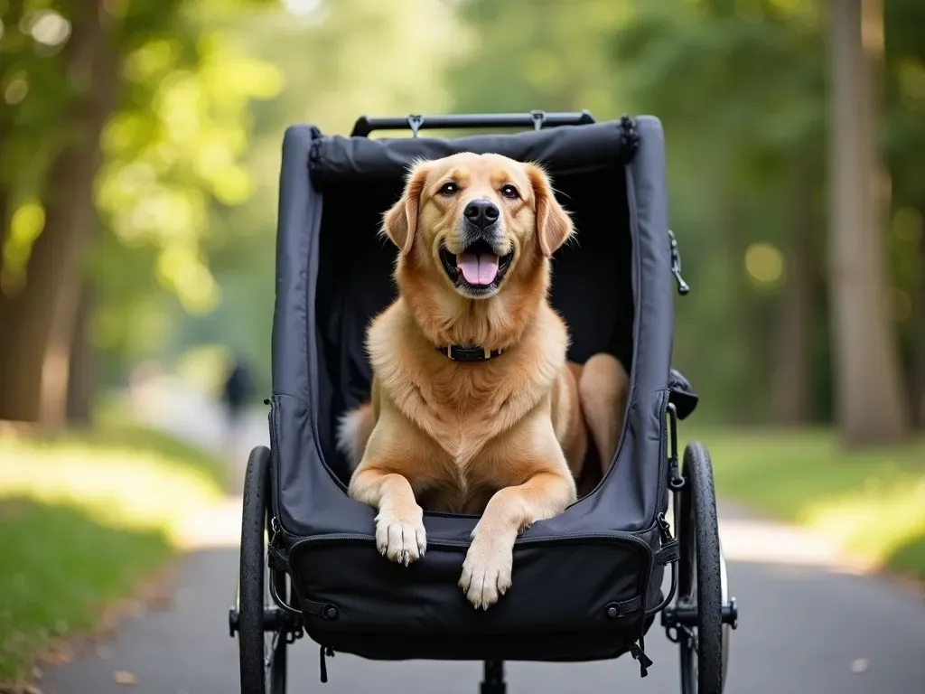 Fahrradanhänger Hund XXL