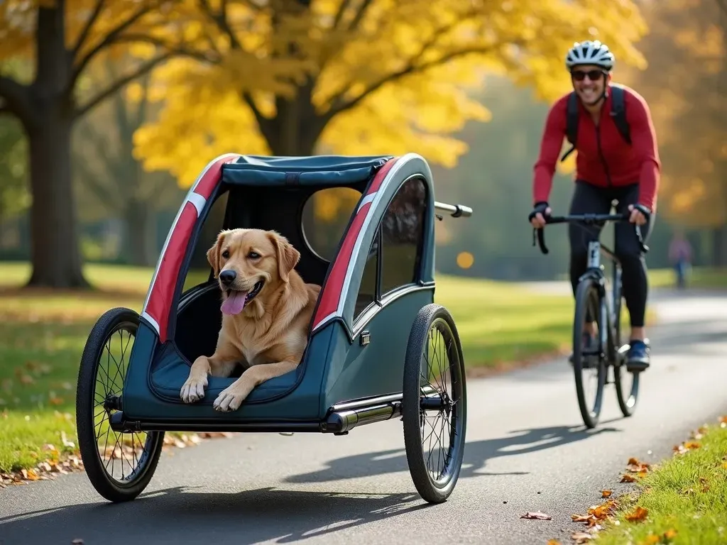 Fahrradanhänger für große Hunde