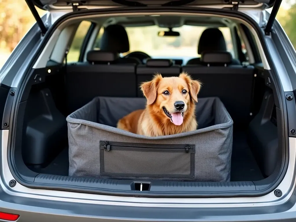 Finden Sie die beste Transportbox für Ihren Hund im Auto-Kofferraum: So bleibt Ihr vierbeiniger Freund sicher und komfortabel!