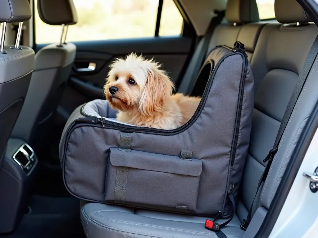 Hundetasche zum Anschnallen