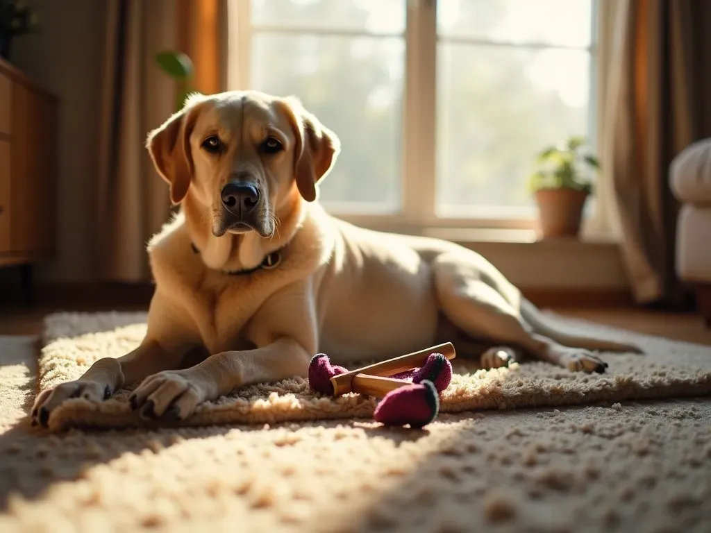 Pflege älterer Labrador