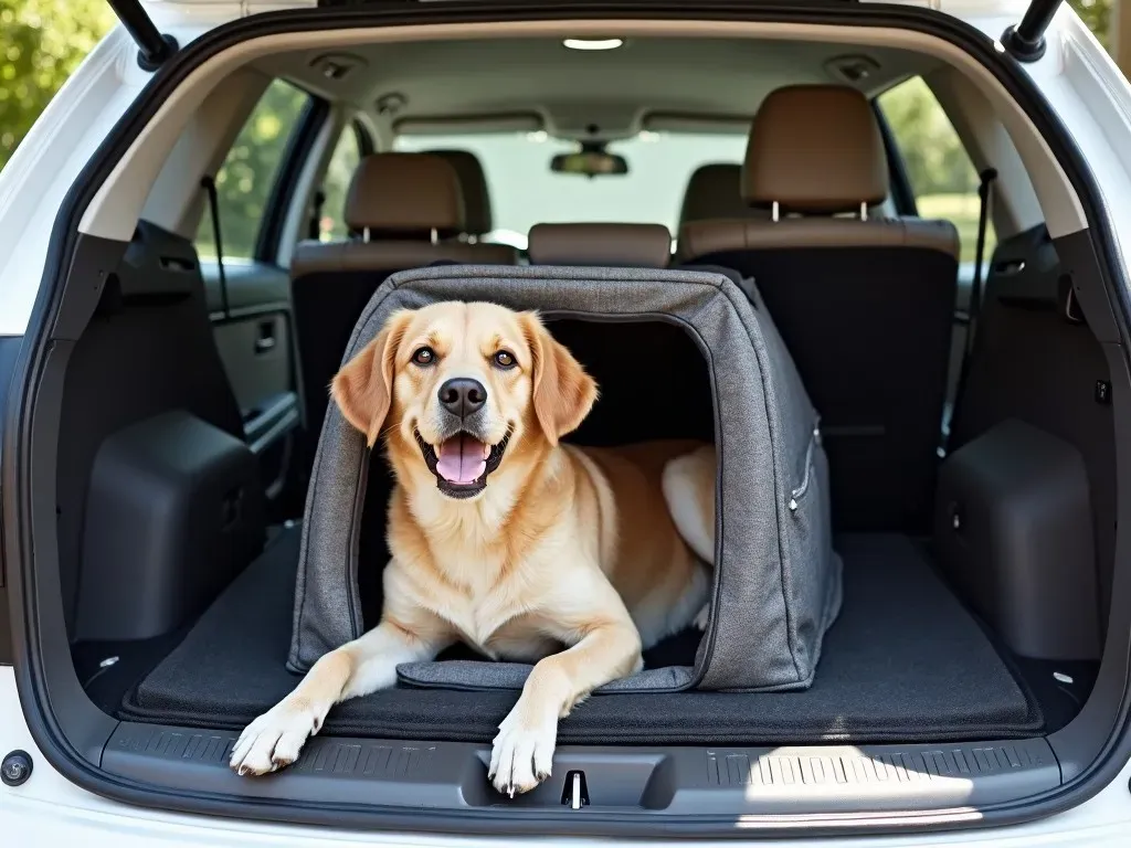 Transportbox Hund Auto Kofferraum