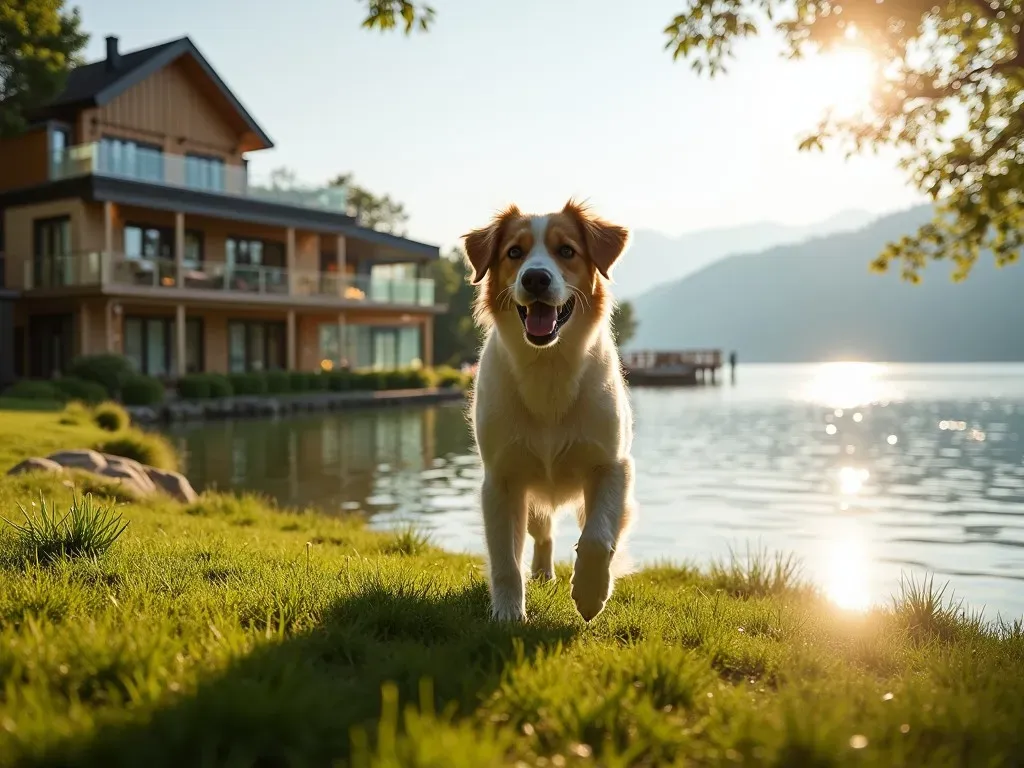 Wellnesshotel mit Hund am See