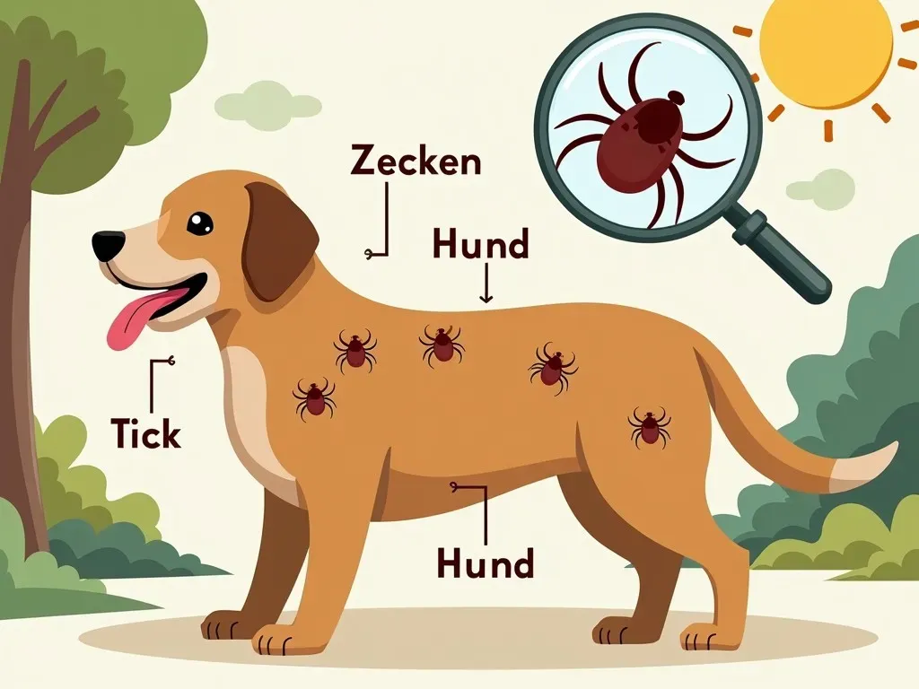 Zecken beim Hund erkennen