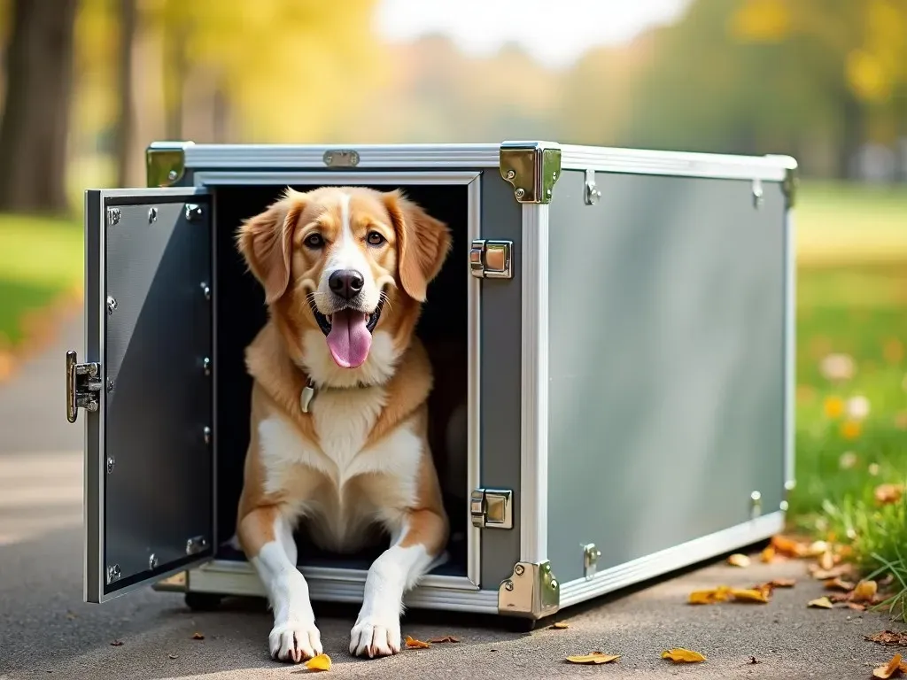 alu transportbox hund