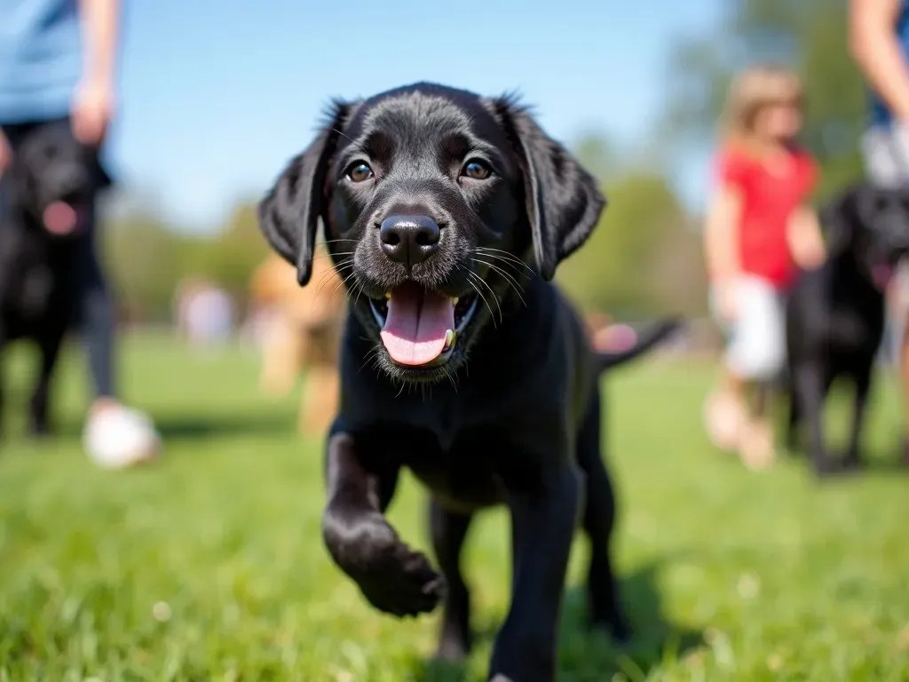 Schwarzer Labrador Welpe: Warum Du jetzt einen süßen Gefährten adoptieren solltest!